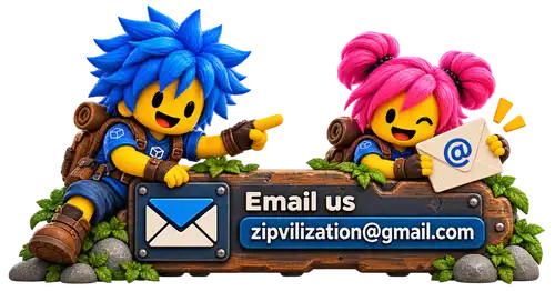 Email Zipvilization — zipvilization@gmail.com